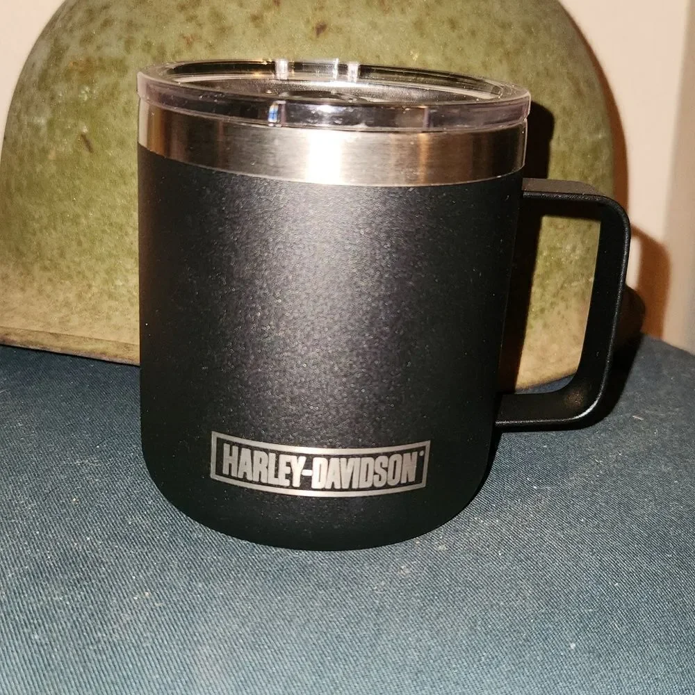 Harley Davidson Insulated Mug with Lid